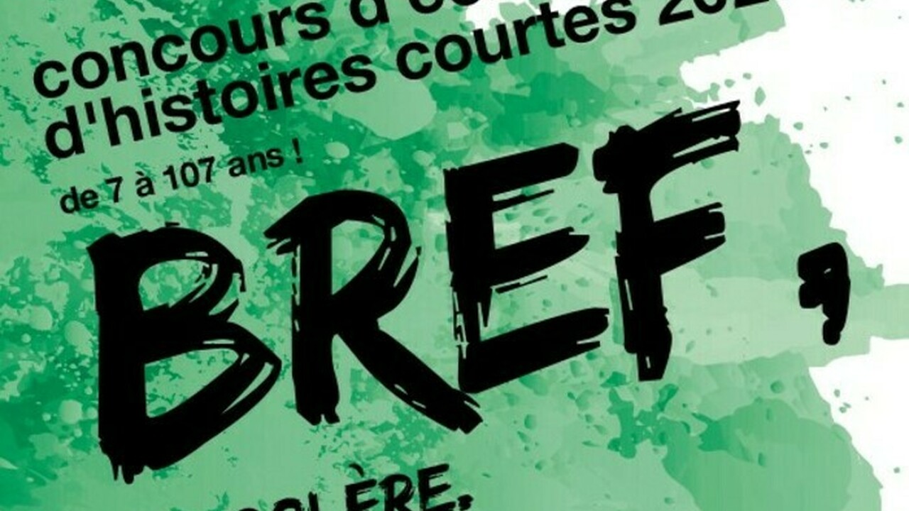 Bref, en colère : concours d’écriture d’histoires courtes