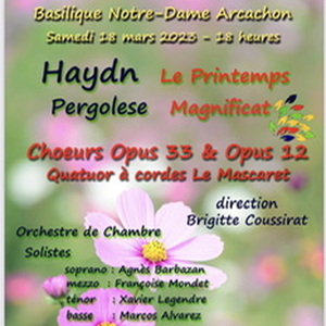 Haydn Le Printemps Pergolese Magnificat 