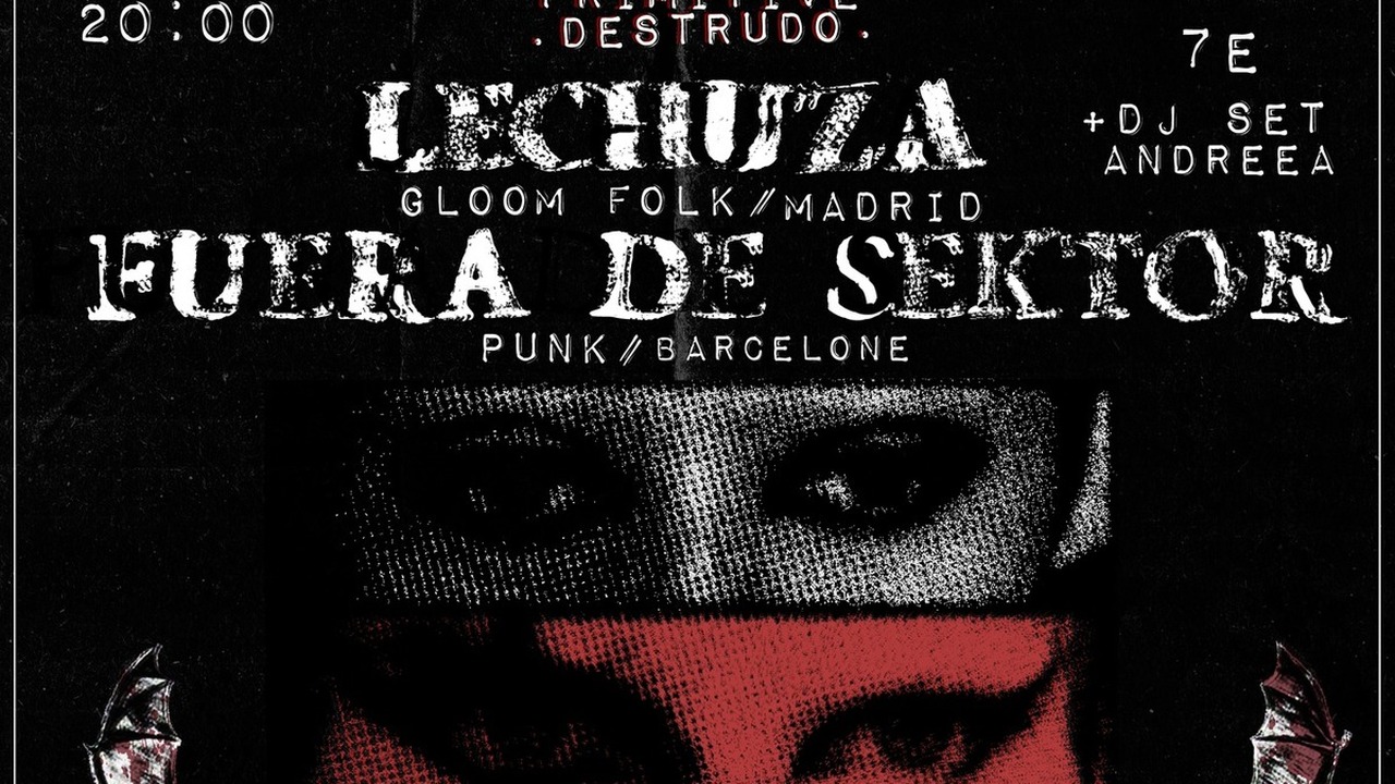 Shaxul + Fuera de Sektor + Lechuza + Venus Berry + Dj set Andreea 