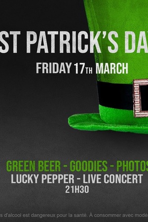 St Patrick's day with Lucky Pepper !