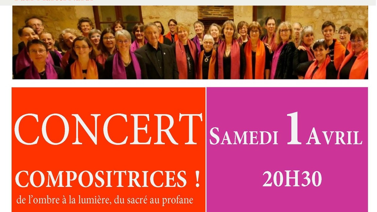 Concert de l’ensemble vocal féminin Aliénor