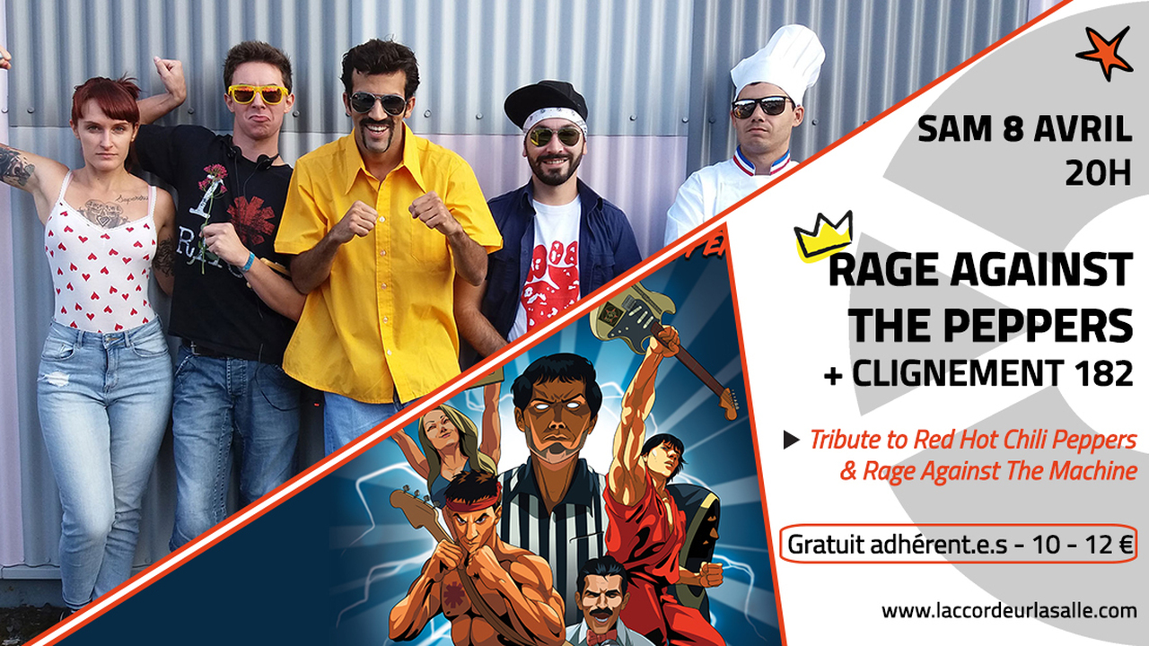 Rage Against The Peppers + Clignement 182 