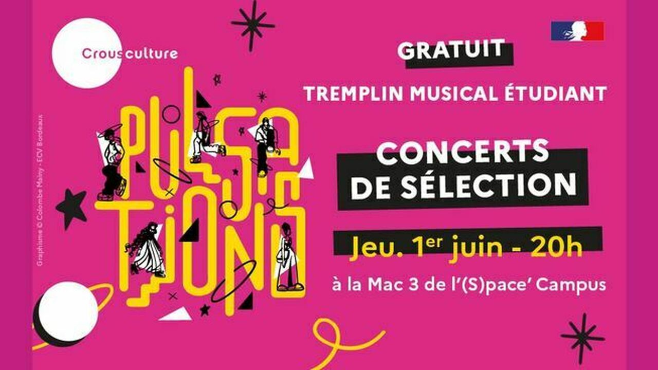 Tremplin Pulsations : finale nationale - soirées de sélection