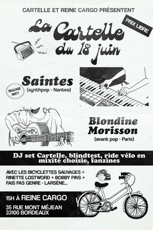 Cartelle du 18 Juin - Concerts, DJs, Blind test…