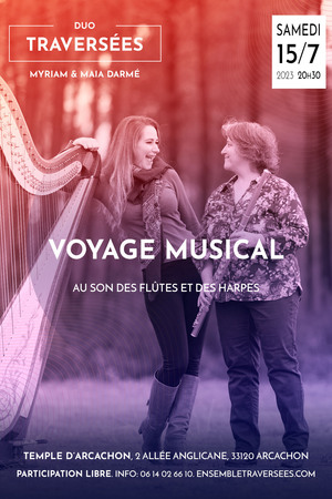 Voyage musical au son des harpes et des flûtes