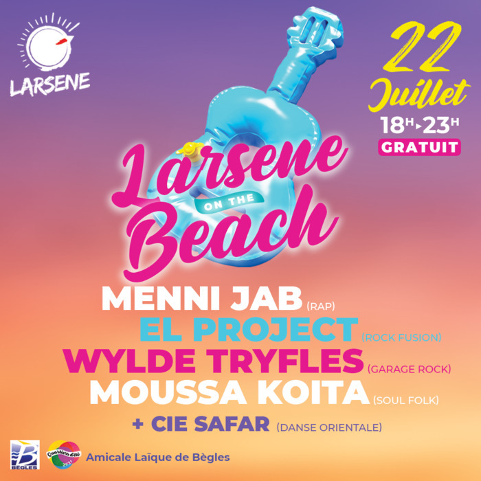 Larsene on the Beach