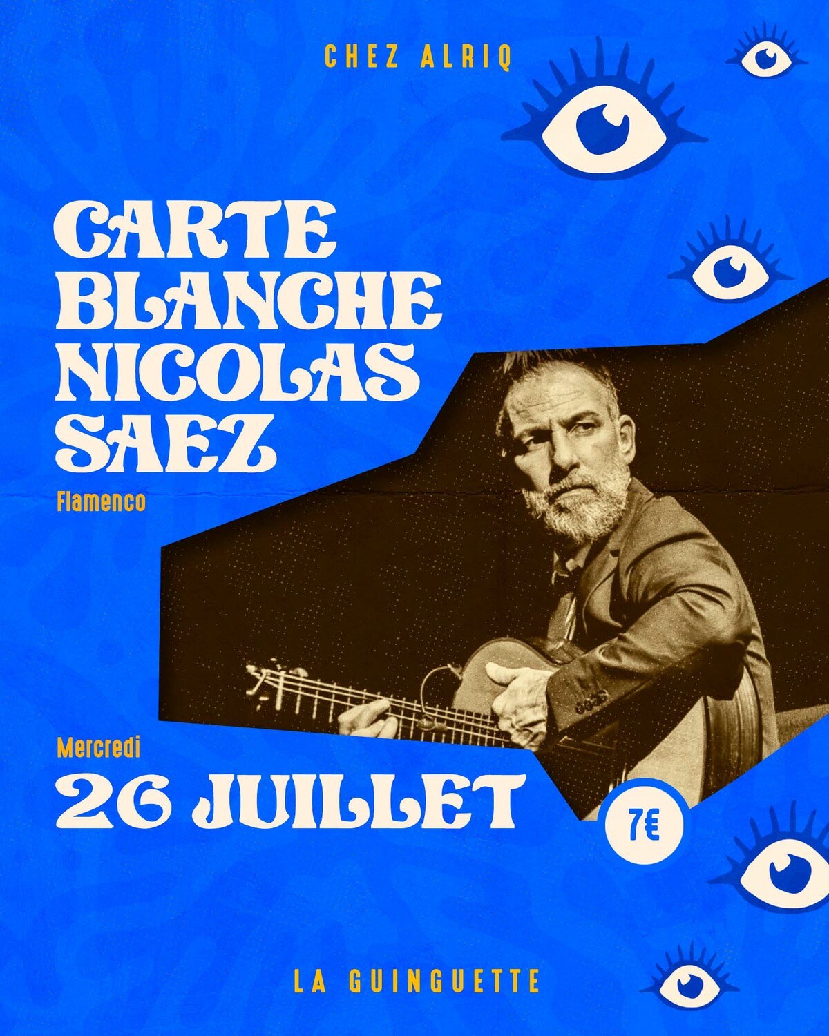 Carte Blanche à Nicolas Saez