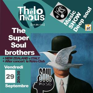 Super Soul Brothers + rugby + after concert