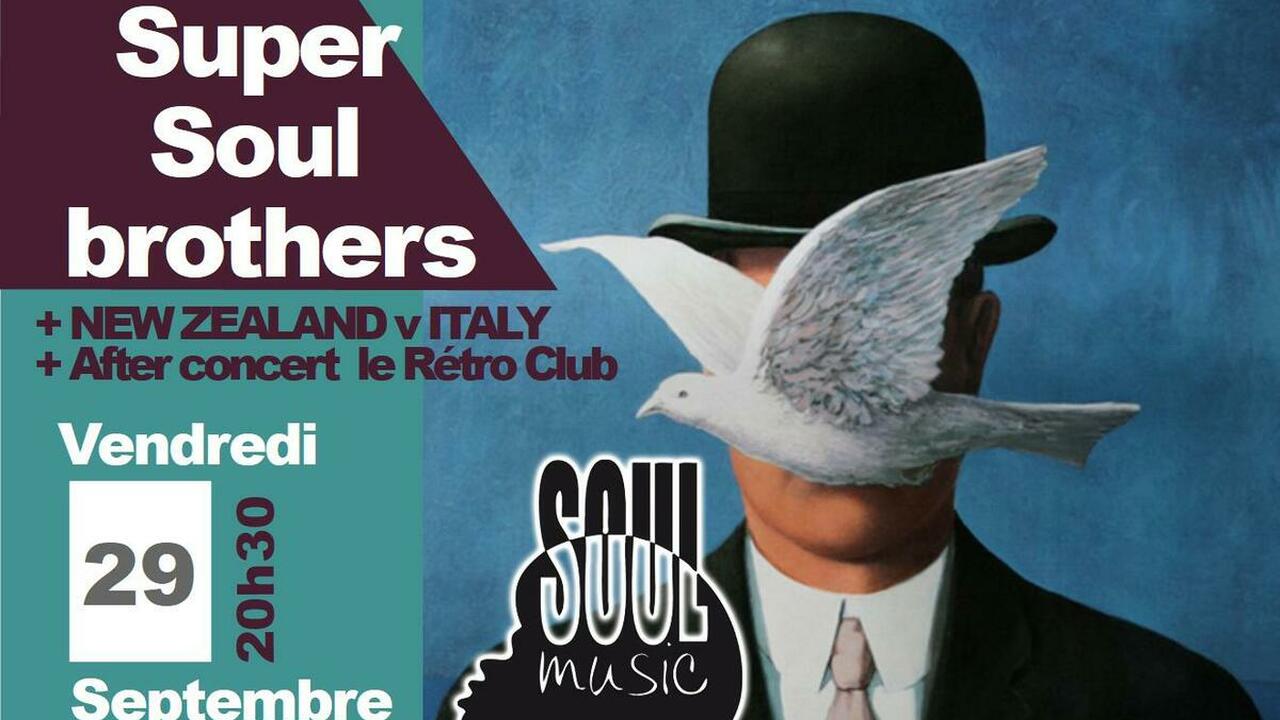 Super Soul Brothers + rugby + after concert