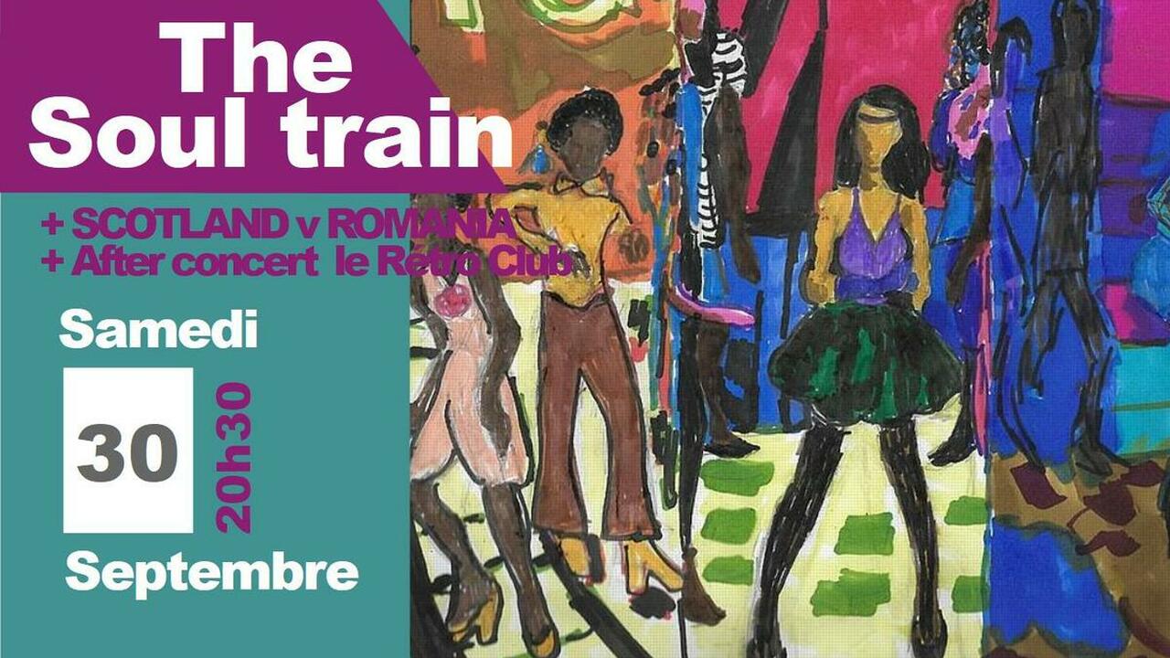 The Soul train + rugby + after concert