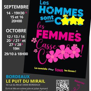 Les hommes sont c*ns, les femmes casse-cou*lles