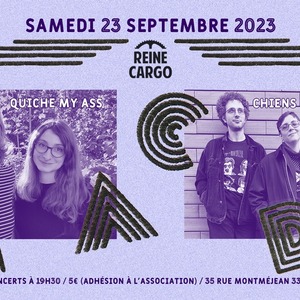 Quiche My Ass + Chiens de faïence - Anniv de l