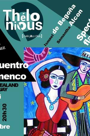 Encuentro flamenco Samantha Alcon y Ismael de Begoña