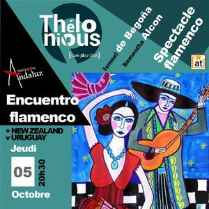 Encuentro flamenco Samantha Alcon y Ismael de Begoña