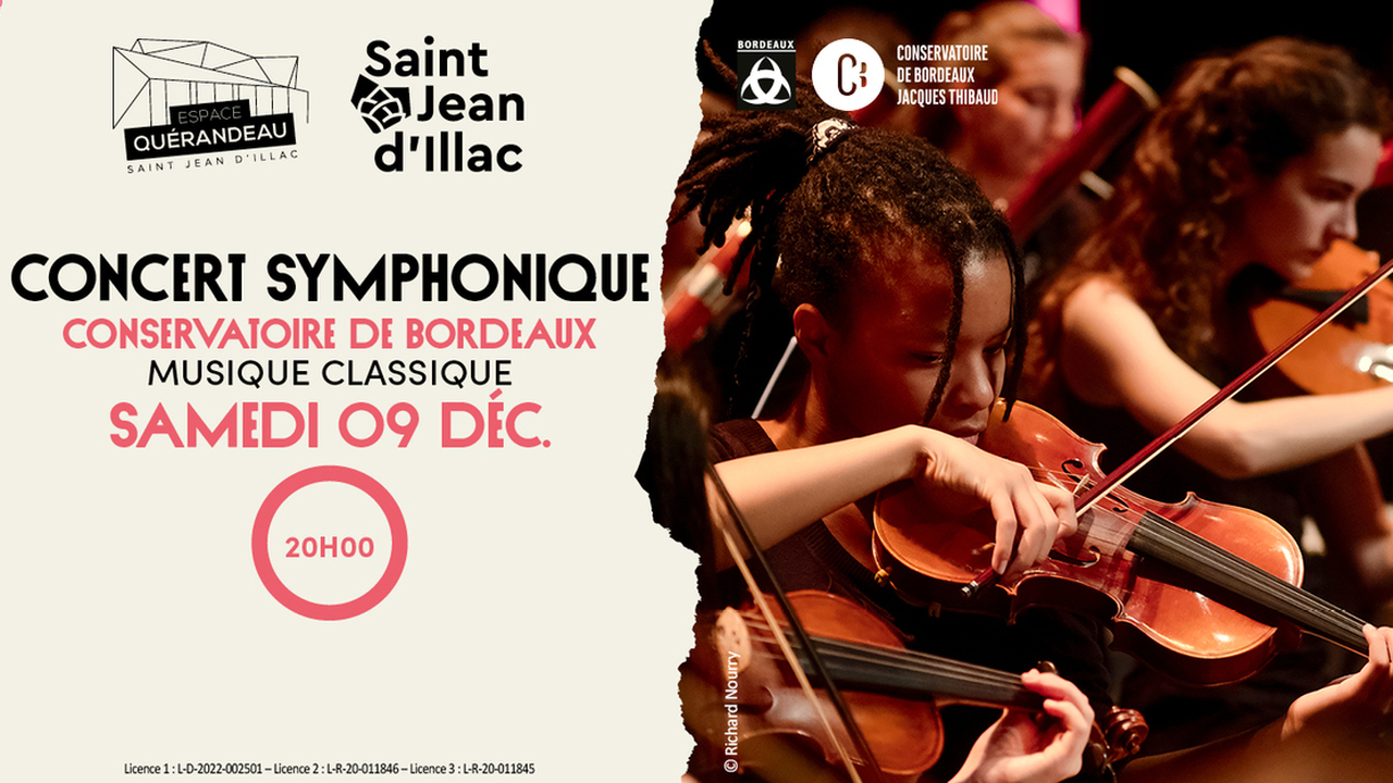Concert symphonique / Conservatoire de Bordeaux