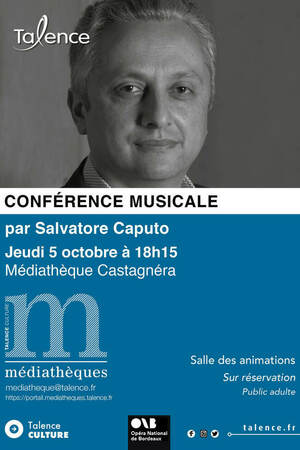 Conférence musicale de Salvatore Caputo