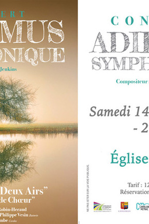 ADIEMUS SYMPHONIQUE de Karl Jenkins par le CHOEUR ENTRE DEUX AIRS