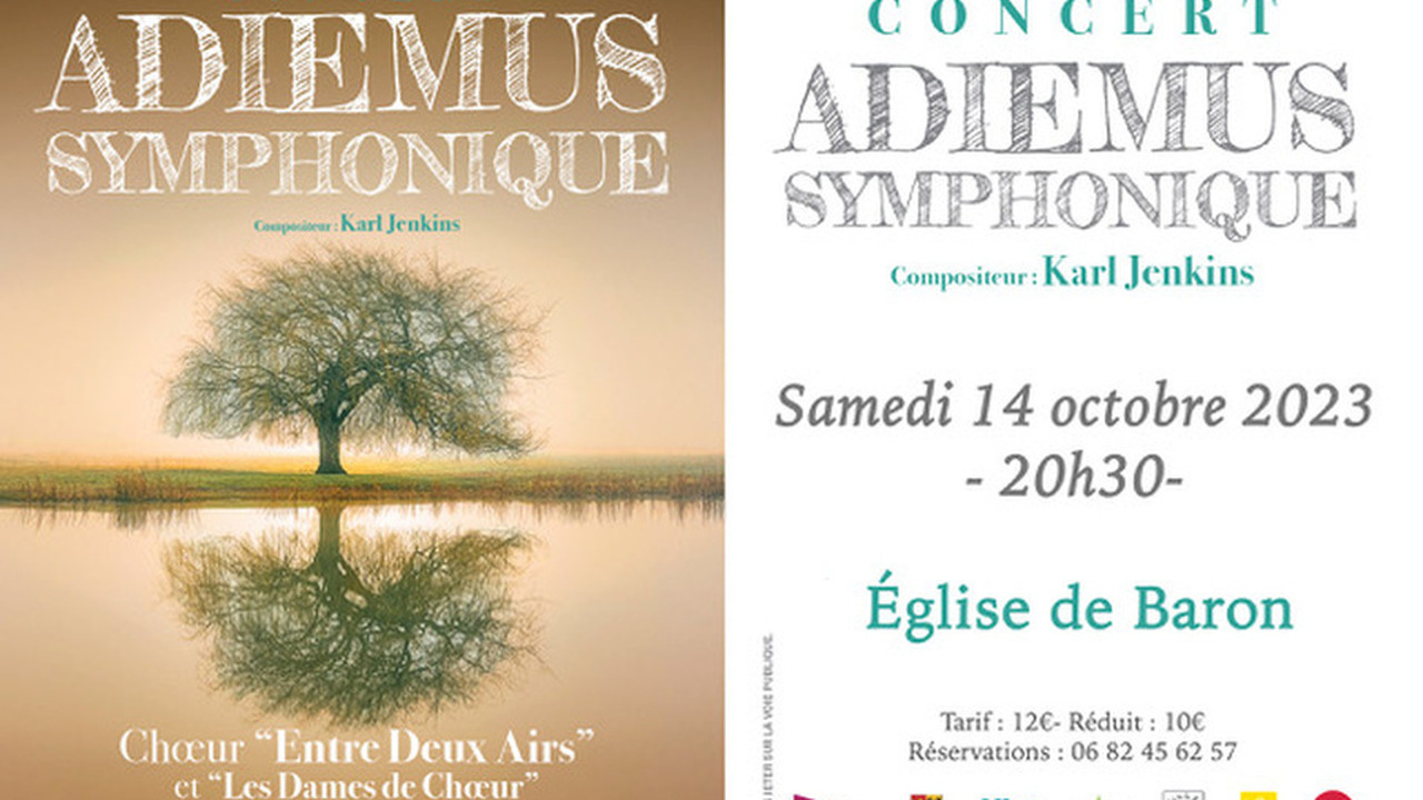 ADIEMUS SYMPHONIQUE de Karl Jenkins par le CHOEUR ENTRE DEUX AIRS