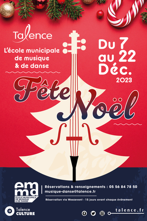 L'École municipale de musique et de danse fête Noël