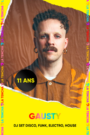 GAUSTY ⊙ dj set disco, funk, electro, house