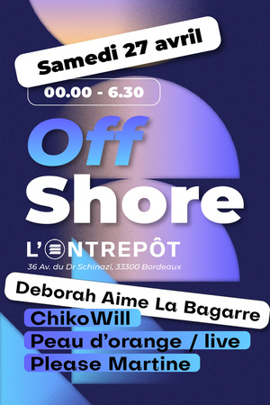 OFF SHORE invite Deborah Aime La Bagarre