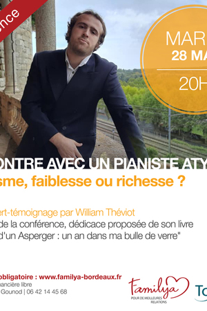 William Théviot, pianiste bordelais autiste