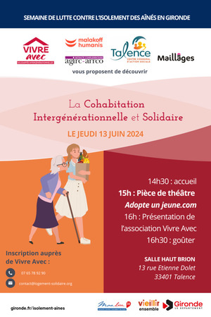 Cohabitation intergénérationnelle et solidaire : « Adopte un jeune.com »