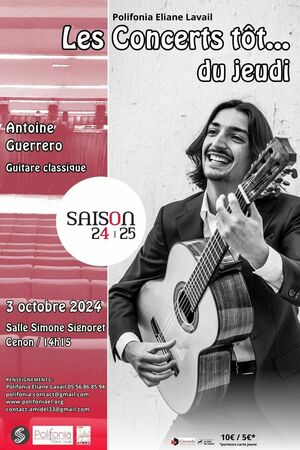 Concert tôt... la guitare classique