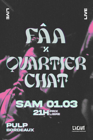 Fâa x Quartier Chat