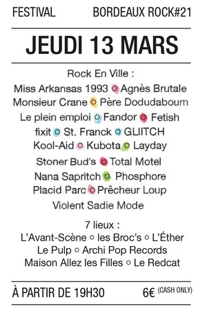 Festival Bordeaux Rock - Rock en ville #21
