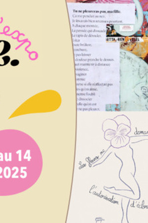 Exposition de poésie avec l'association étudiante Calliope : Poésie Pourpre et NM.