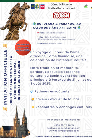 Journée de lancement de la 5ème édition du Festival International Zogben 