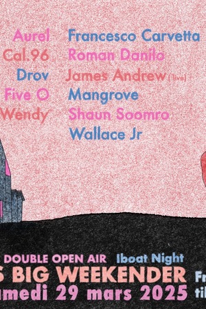 Les Viatiques Cité Bleue Weekender ✧ Double Open Air + Club
