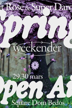 Spring Weekender : Bruit Rose x Super Daronne ⸱ Open air & Club
