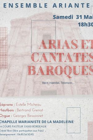 Soprano, Hautbois et Orgue