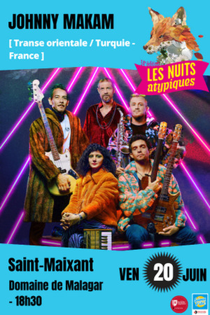 Les Nuits Atypiques : Johnny Makam [Transe orientale] // Olivero Dj set [Vinyle set ethnique] 