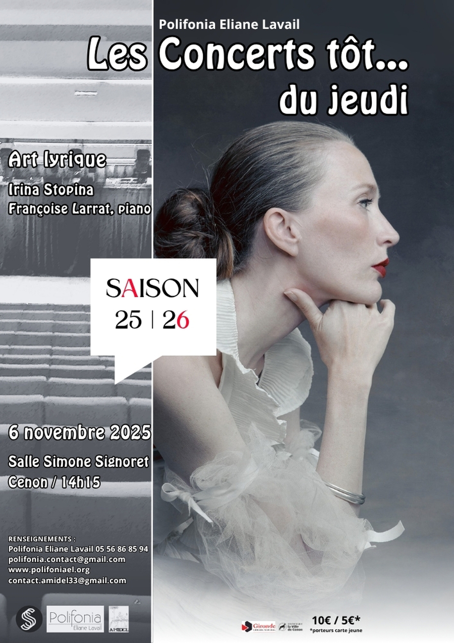 Concert tôt... Art lyrique