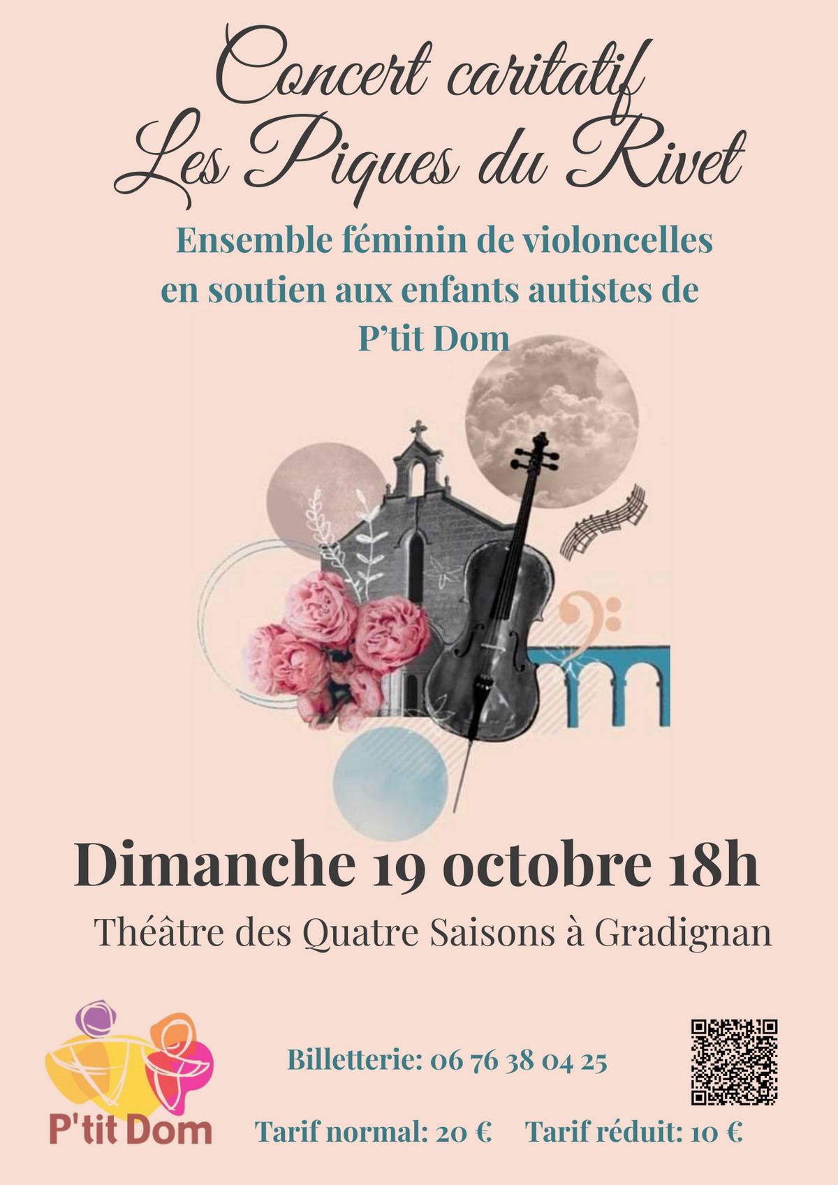 Concert caritatif Les Piques du Rivet