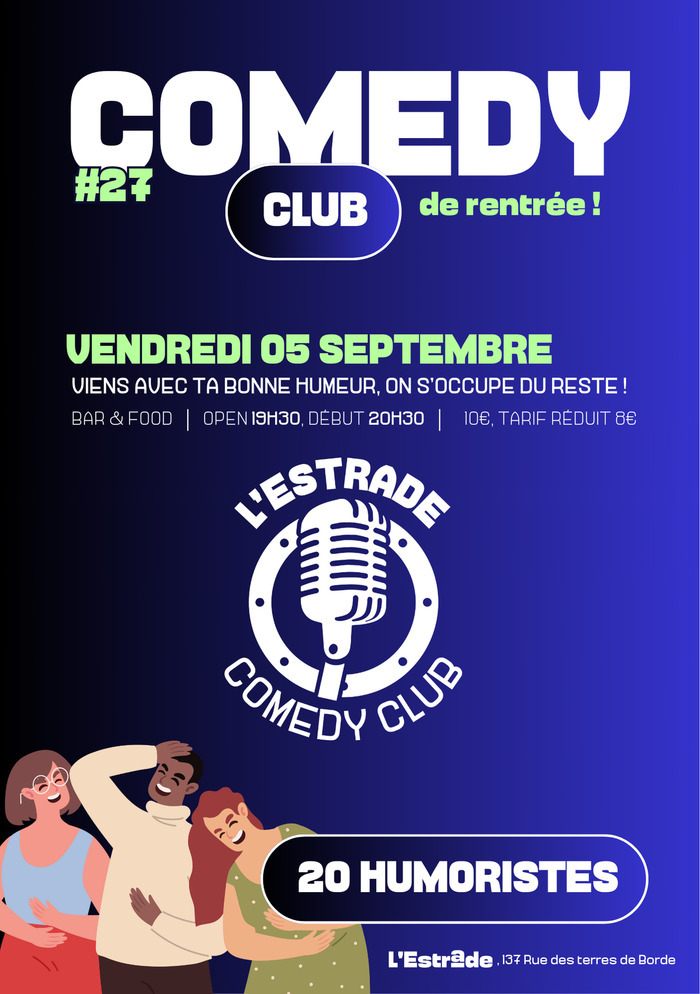 COMEDY CLUB DE RENTRÉE / 20 HUMORISTES