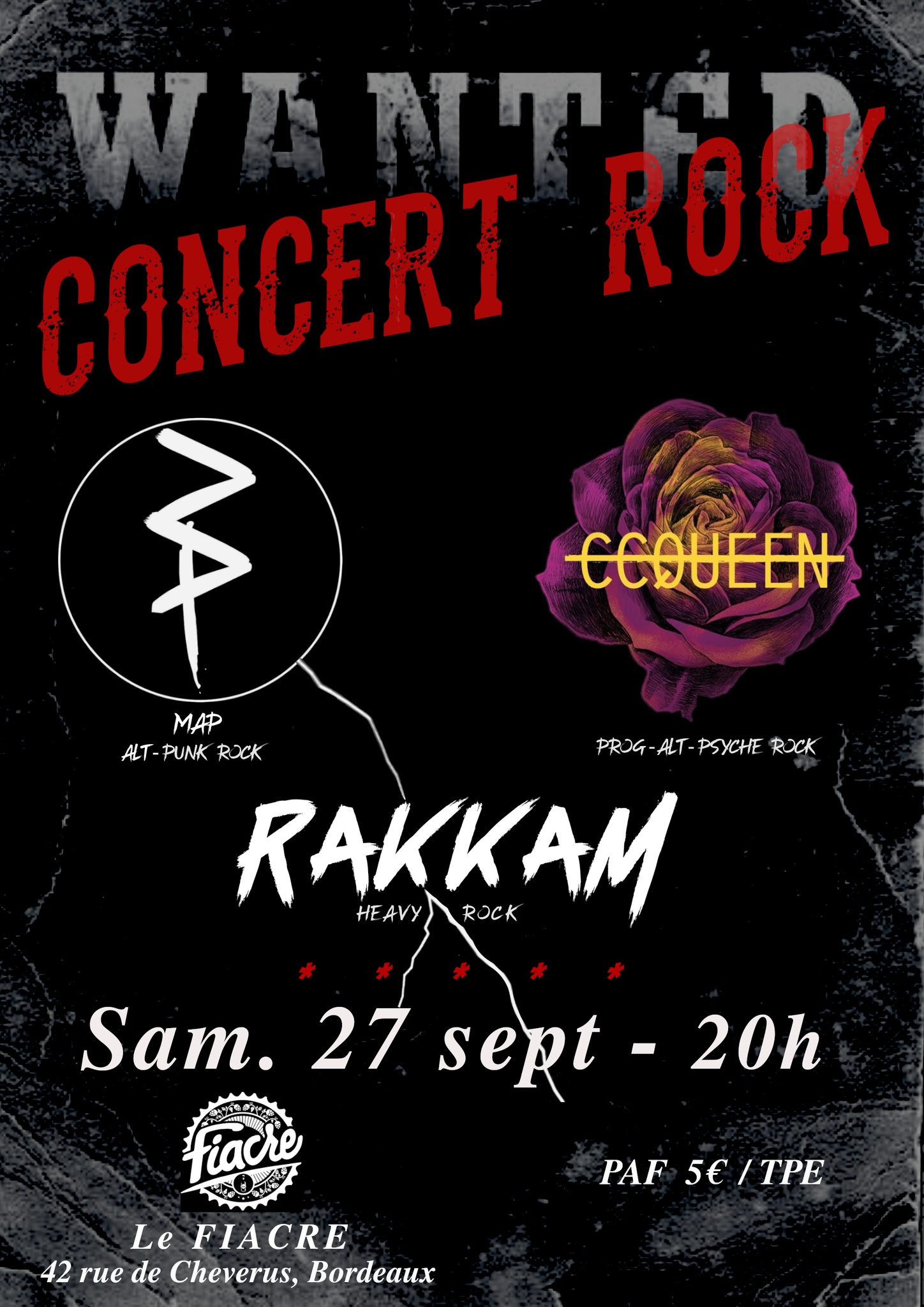 MAP + RAKKAM + CC QUEEN