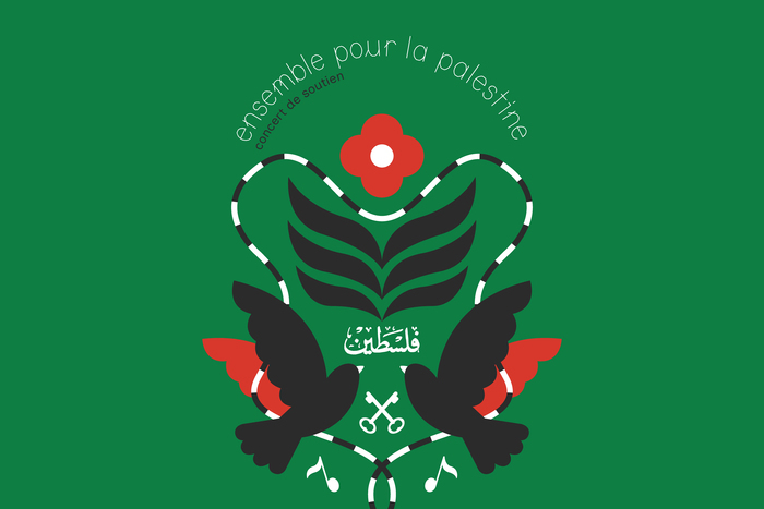 ENSEMBLE POUR LA PALESTINE : Danakil, HK, Emily Loizeau, Piers Faccini & Christine Zayed, Sofiane Saidi, Souad Massi...