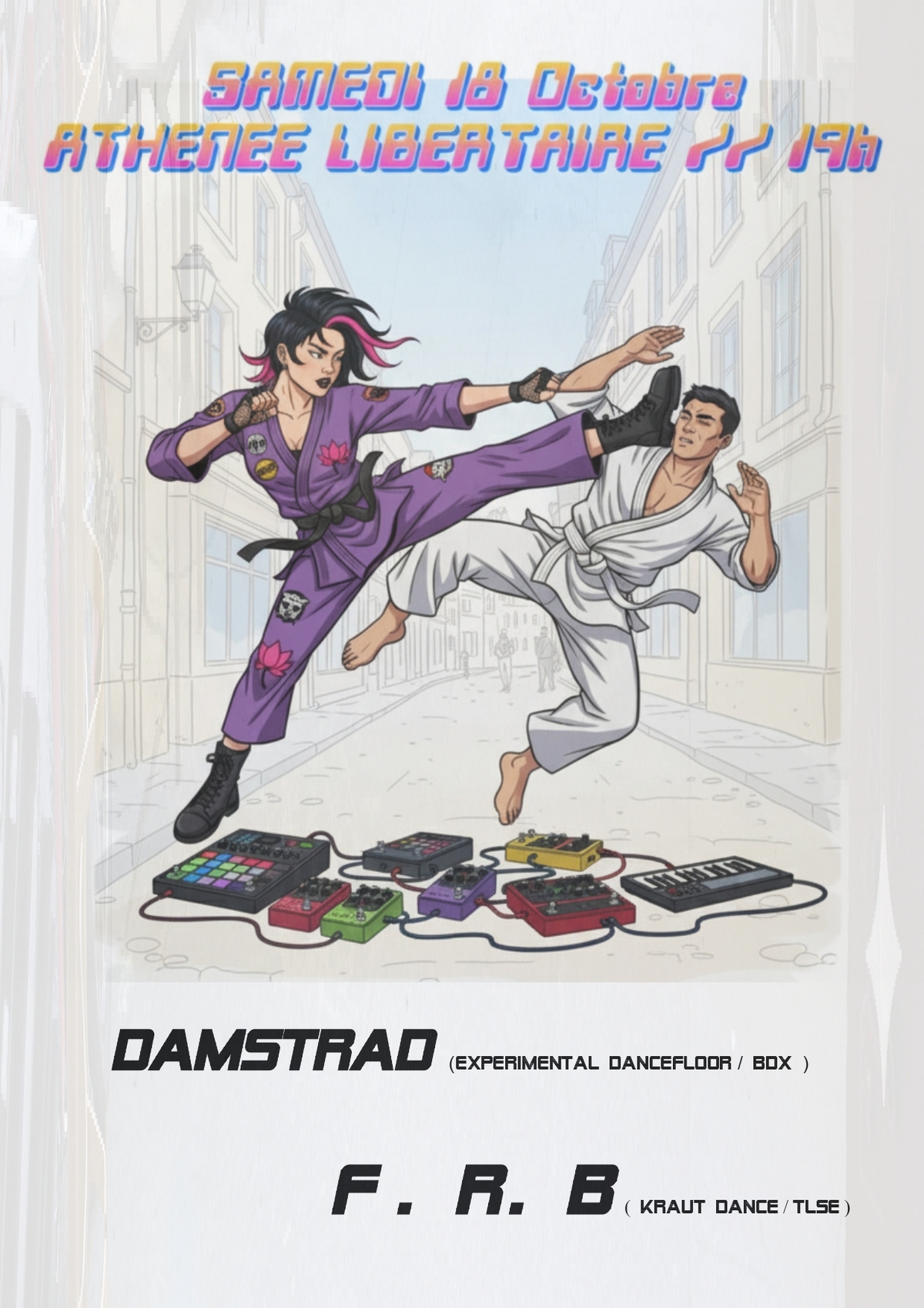 F.R.B (Kraut Dance / Tlse) + DAMSTRAD (Experimental Dancefloor)