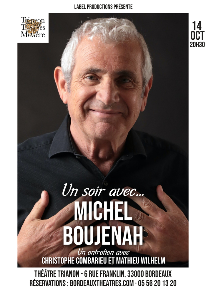 Un soir avec Michel Boujenah