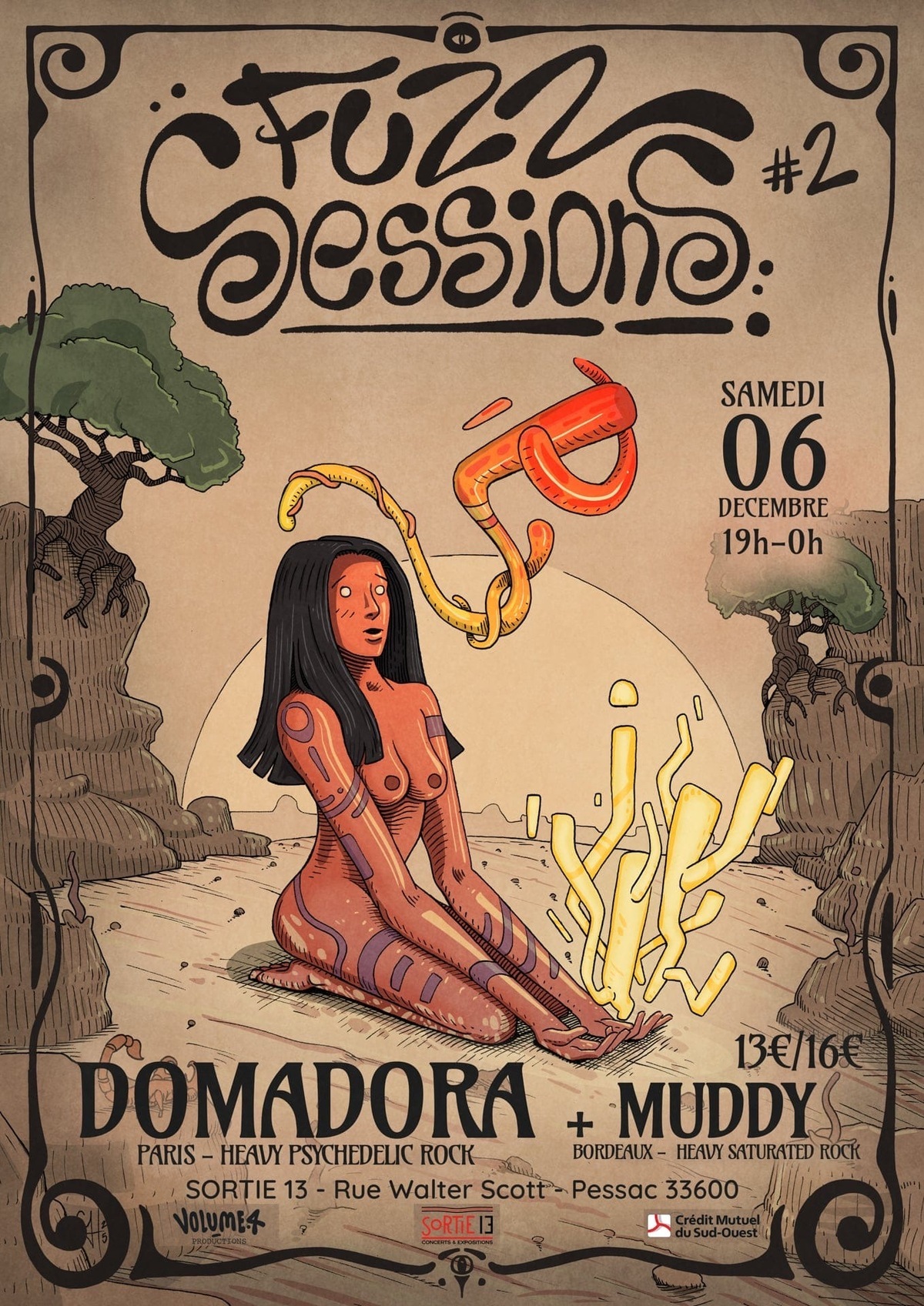 Fuzz Sessions #2 : DOMADORA + Muddy