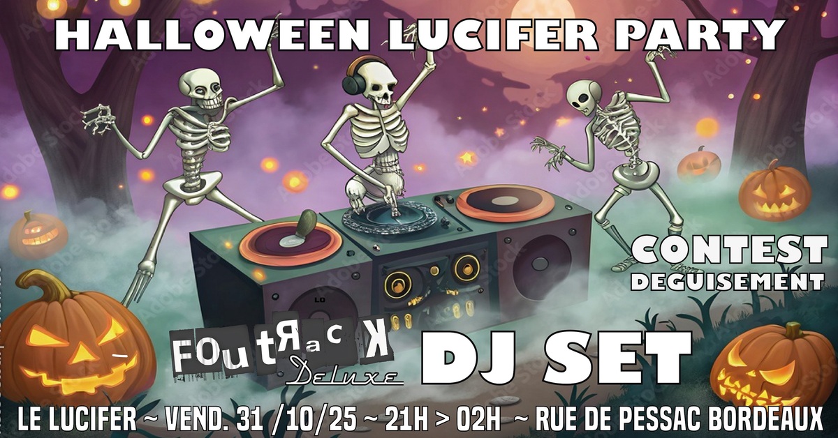 HALLOWEEN LUCIFER PARTY w/ Foutrack Deluxe
