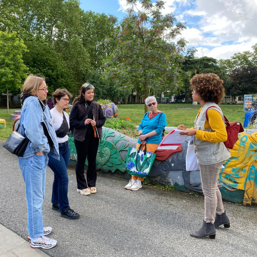 Balade urbaine à Saint Michel : Elles ont marqué Saint-Michel
