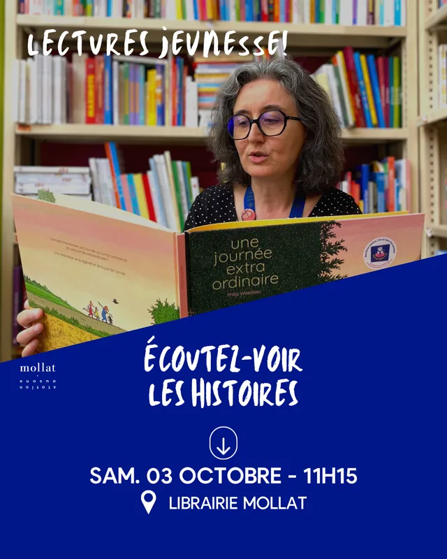 Écoutez voir les histoires : enfants de 2 à 6 ans