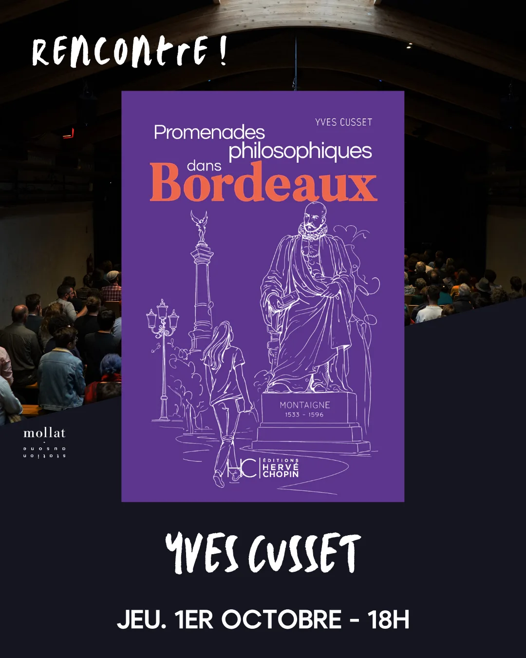 Rencontre avec Yves Cusset
