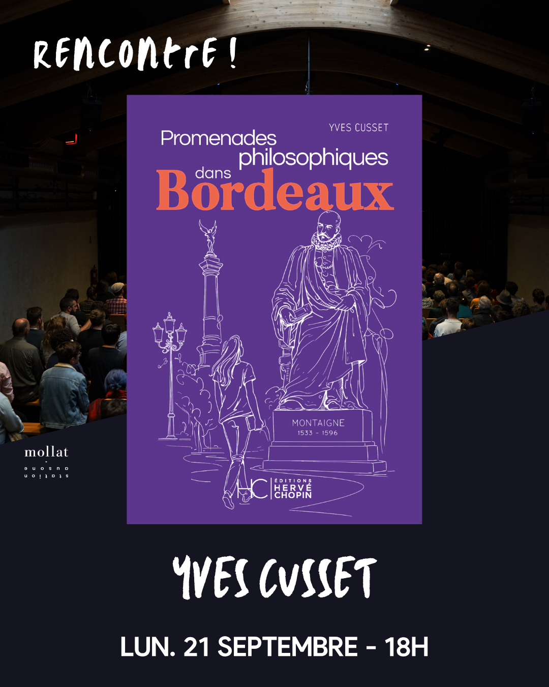 Rencontre avec Yves Cusset