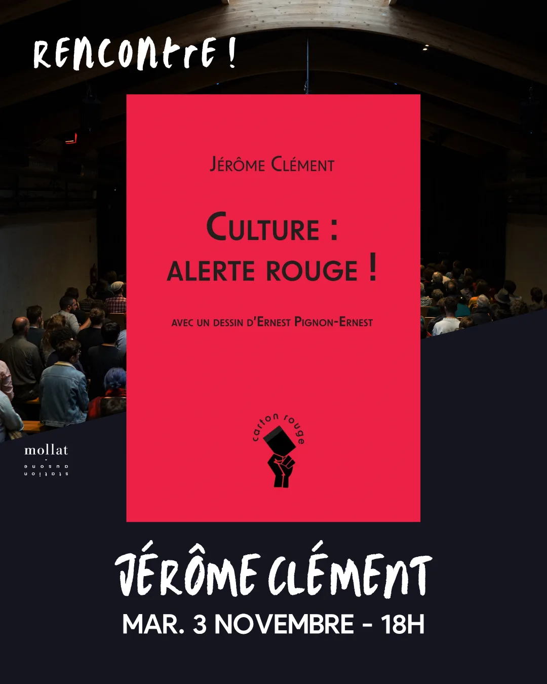 Rencontre avec Jérôme Clément